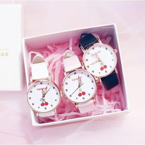 1PCS Childrens Quartz Electronic Watch Girl Elementary School Fashion Girl Watch Little Girl Cute Girl Watch Kids Watches