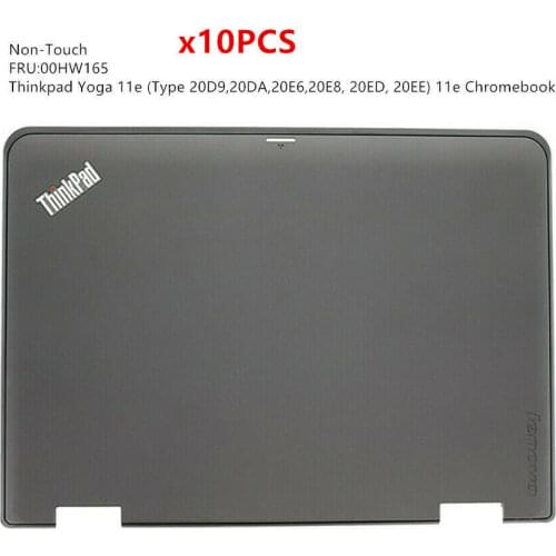 10PCS New Lenovo Thinkpad Yoga 11e Chromebook LCD Back Cover Non-Touch 00HW165