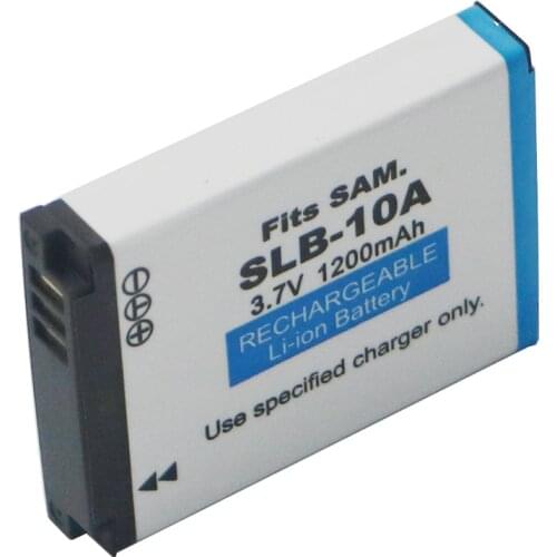 1Pc SLB-10A SLB 10A SLB10A Camera Battery for Samsung SL102 SL202 SL420 SL620 SL820 HZ10W HZ15W ES55 L100 L110 L200 L210 L310W