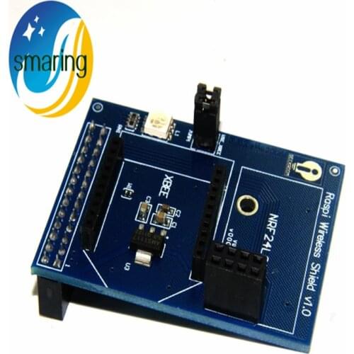 Wireless Rapspberry Pie Rpi Shield Board For Raspberry Pi Support Zigbee Xbee NRF24L01 NRF24L01+ RFM12B-D DIY RC Toy