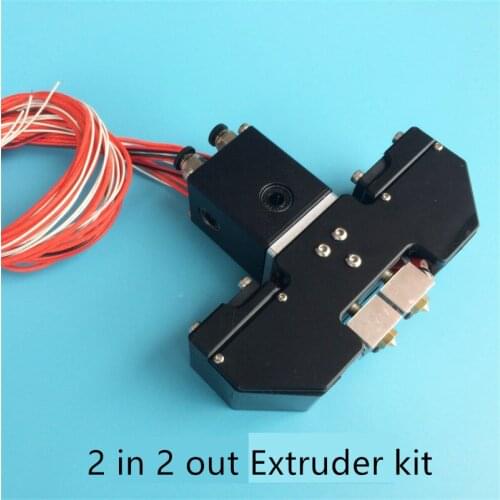 3D printer UM2+ Chimera straight through 2 in 2 out Extruder kit thermocouple Type