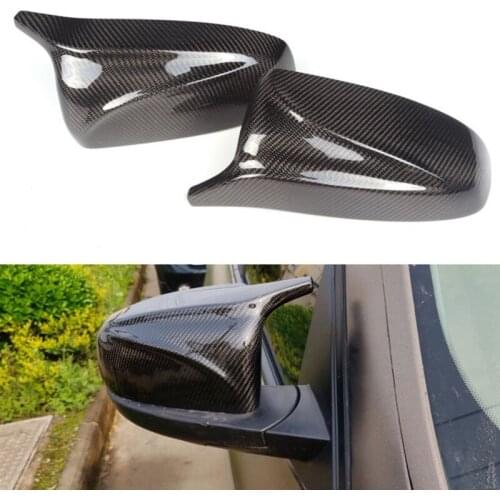 Rearview Side Mirror Cover for BMW- X5 E70 X6 E71 2008-2013 Side Door Rearview Cover Caps ABS