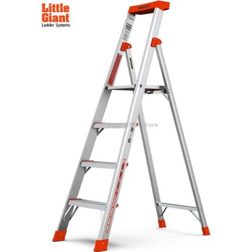 Ladder Household Multi-functional Folding Herringbone Ladder Thickened Aluminum Alloy Indoor Three Steps A