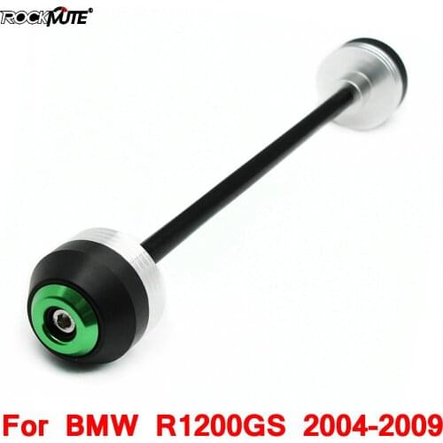 Motorcycle POM Wheel Protector For BMW R1200GS 2004-2009 Crash Slider Pad Circle Decoration Front