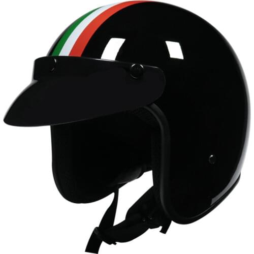 Motorcycle Helmet Jet Vintage Helmet Open Face Retro 3/4 Half Helmet Casco Moto Capacete Motoqueiro Mopeds Enduro 2021 New