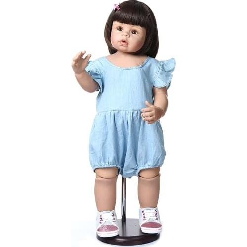 NPK 70CM artist desgin toddler doll lifelike ball jointed doll children clothes model collectible art doll Original Masterpiec
