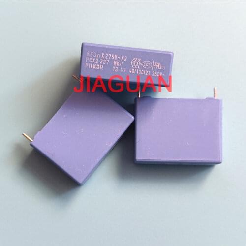 10PCS NEW BC PILKOR MKP337 680NF 275VAC 10% P22.5MM blue Safety film capacitor PCX2 684/275VAC MKP 337 0.68UF 684K 275V