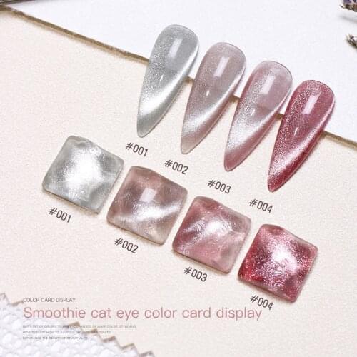 Nail Gel Polish Semi Permanent Nail Glue Varnish 15ml Base Top Coat Cats Eye Nails Art Gel UV Colorful Vernis Ongle