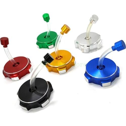 Universal CNC Aluminum Motorcycle Accessories Parts Gas Fuel Petrol Tank Cap For Dirt/Pit Bike ATV Quad For Most Motorcycles