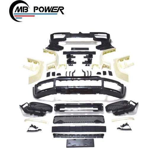 High quality !!! G class body kits W464 G63 G500 G350D PP material body kit over fenders car bumpers