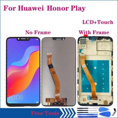 High quality Display For Huawei Honor Play COR-L29 LCD Display Touch Screen Digitizer Assembly For honor play screen Glass kit