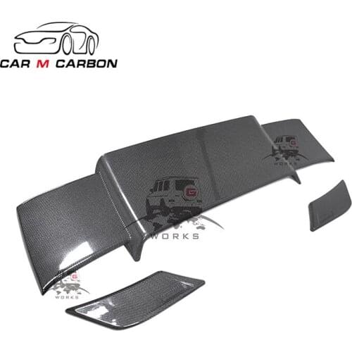 W464 rear spoiler wing for g wagon 2019y w463A b800 roof spoilers FRP rear wing G500 G63 G65 G55 G550 carbon trunk spoiler