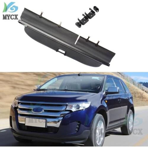 Rear Cargo Cover For Ford Edge 2009-2010 2011 2012 2013 2014 2015 Electric Switch Tail Door Privacy Trunk Screen Security Shield