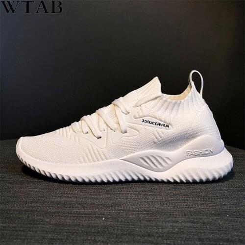 Women Casual Shoes Fashion Breathable Walking Mesh Lace Up Flat Shoes Sneakers Women 2019 Tenis Feminino White Vulcanized Shoes