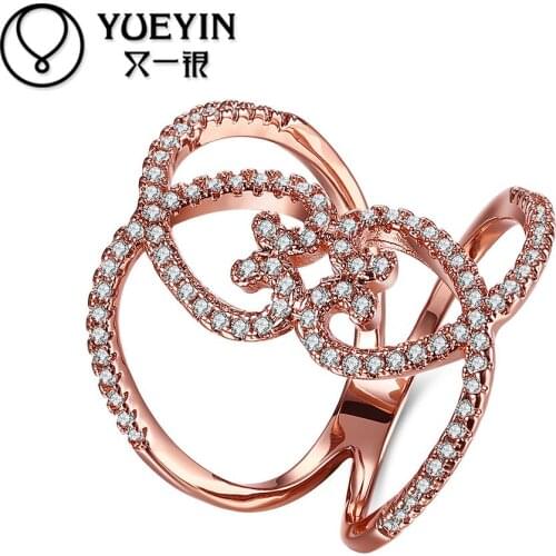Female jewelry Gold color Engagement rings gold-color rings Classic joias ouro Newdesigns rings Factory price cheap