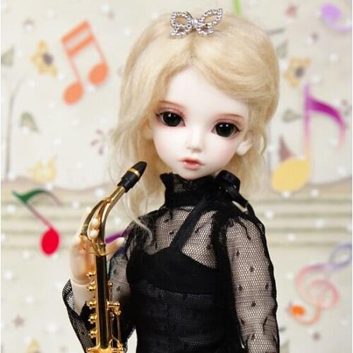 1/4 scale nude BJD doll Cute pretty girl BJD/SD Resin figure doll Model Toy gift.Not included Clothes,shoes,wig A0395 MSD