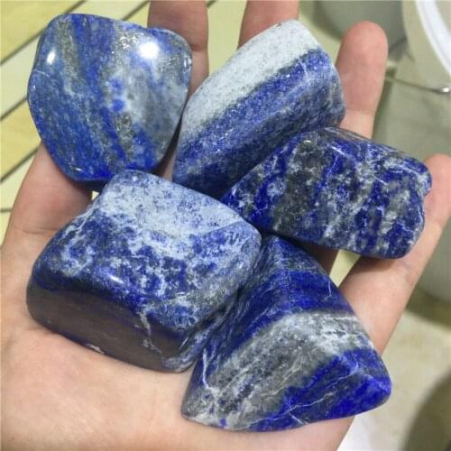 1pcs Natural Long Lapis Lazuli Quartz Crystal Wand Points Healing Gemstone Wand feng shui crystals