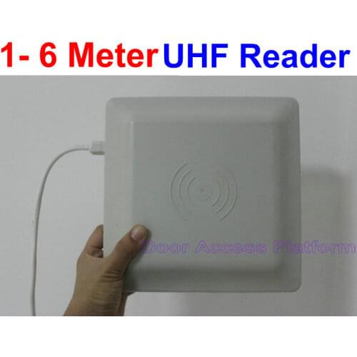 900MHz UHF Reader for 1~ 6 meters card reading reader,8dbi antenna can work for Access Controller System and Car Parking system