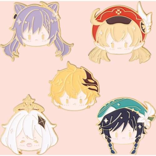 ZF3394 Anime Exquisite Brooch Clothing Accessories Enamel Pins Badge Backpack Collar Lapel Pin Hat Women Fans Jewelry Gifts