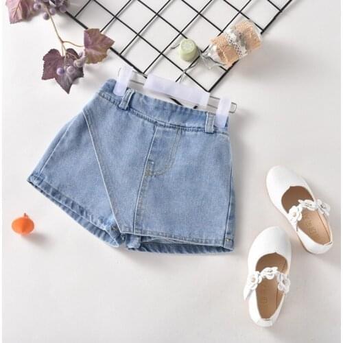Girls Denim Shorts Teenage Girl Sexy Solid Color Pants Kids shorts Clothes Children Jean Short For Teenager Beach Shorts 2021