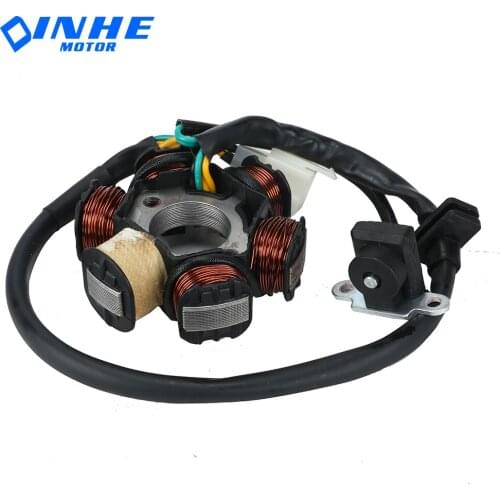 Motorcycles Ignition Stator Coil For ZongShen 190cc Z190 W190 1P62YML-2 Electric Starter Engine Dirt Pit Bike Atv Quad Parts