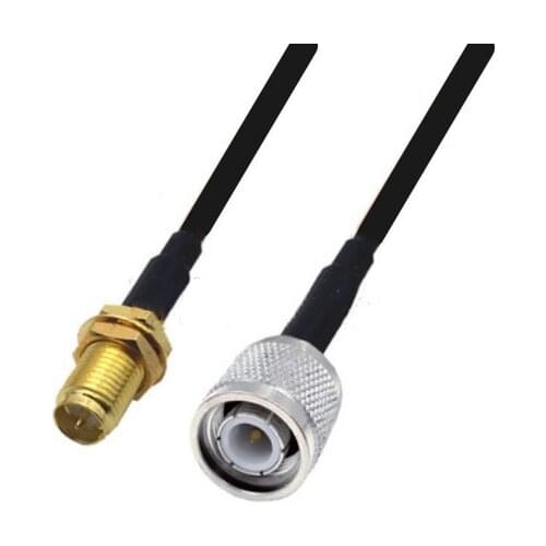 RG174 Cable RP-SMA Female to TNC Male Extension Coax Jumper Pigtail WIFI Router Antenna RF Coaxial Cable