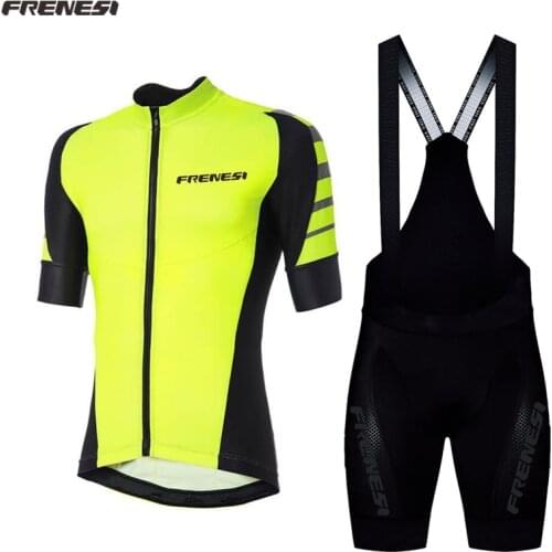Frenesi 2020 summer Unisex short sleeved suit motor road bike bicycle uniform cycling Jersey mtb ciclismo cycling jersey set