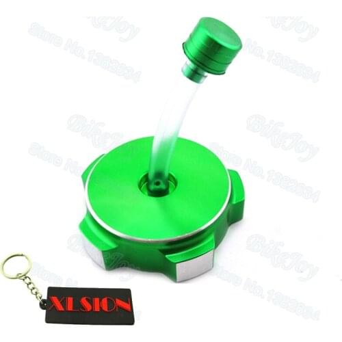 Motorcycle Green Gas Fuel Tank Cap CoverFor 110cc 125cc 140cc 150cc Stomp IMR CRF 50 70 TTR KLX SSR Pit Dirt Bike