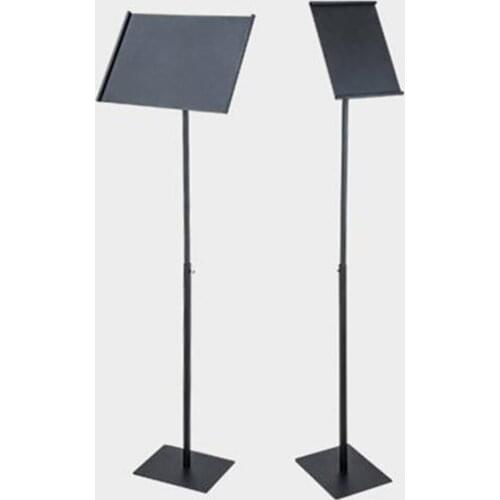Metal Black White Sign Holder Fit For A4 Poster Revolvable To Either Horizontal Or Vertical View Display Stand Landing Stand