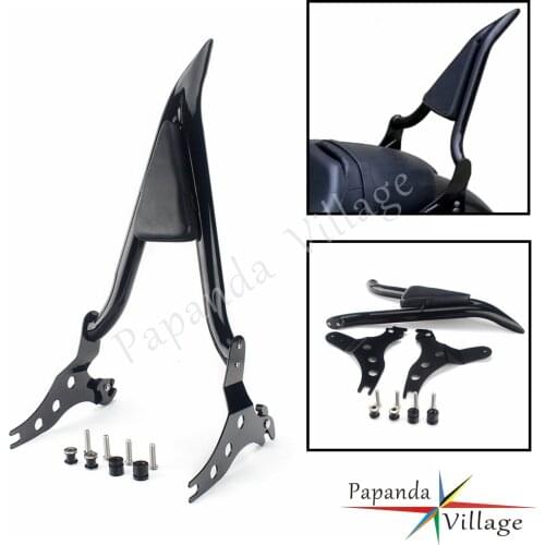 Motorcycle Tall 22'' Passenger Custom Detachable Backrest Sissy Bar For Harley Fat Boy FLFB Breakout FXBR 114 FXBRS FLFBS 2018