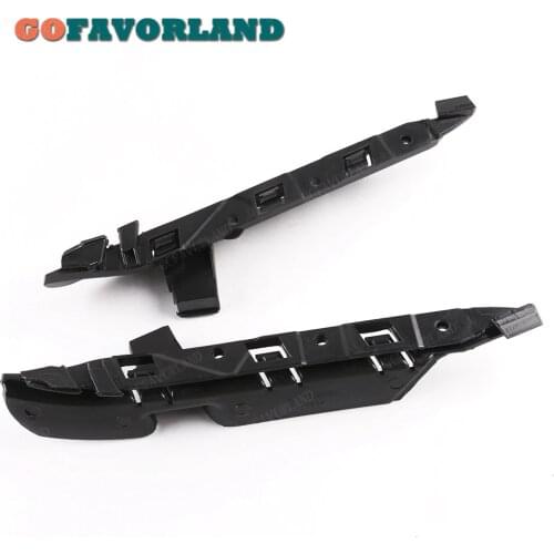 Pair Front Left Right Bumper Guide Support Bracket 51117033705 51117033706 For BMW E60 E61 525i 528i 530i 545i