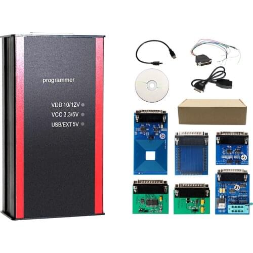 Full ECU Key Programmer V85 Iprog+ IMMO Odometer Mileage Correction Airbag Reset Iprog V84 PK DIGIPROG 3 Carprog