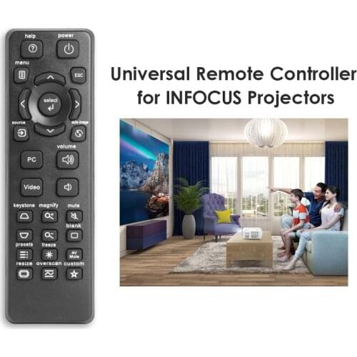 Projector Remote Control for InFocus IN112 IN114 IN124 IN3136 Replacement Accessories for SP8682 IN3124 IN8615 IN2192 IN114ST