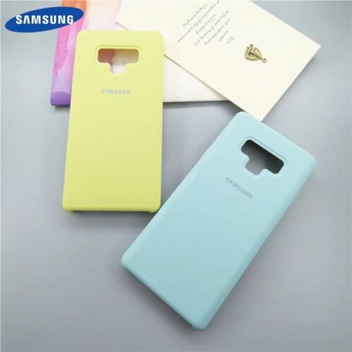 Samsung Galaxy Note 9 Silky Soft-touch Liquid Silicone Shell Cover Original Case for Galaxy Note 9 With Retail Box