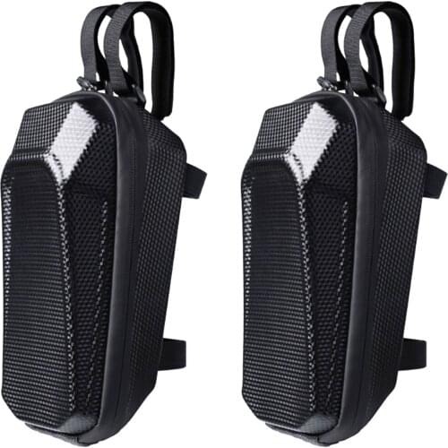 Scooter Storage Bag Universal Large Capacity EVA Hard Shell Bags Waterproof Rainproof Reflective Electric Scooter Storage Bag