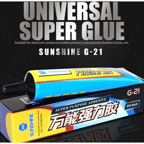 SUNSHINE G-21 Multipurpose glue black Adhesive for Jewelry Stationery DIY Phone Screen repair super strong Universal glue