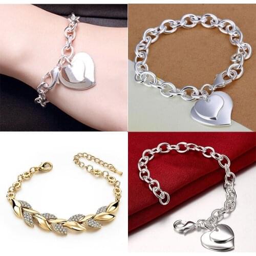 Tennis Bracelet Women Wristband Wedding Bridal Jewelry Crystal Rhinestone Bangle