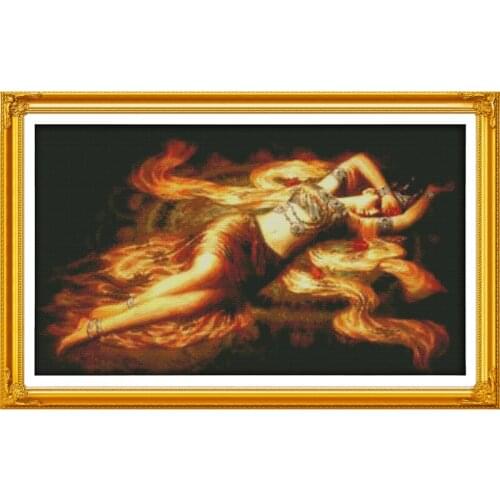 Everlasting Love Dreamland Chinese Cross Stitch Kits Ecological Cotton Stamped 14CT 11CT DIY Christmas Gift Wedding Decoration