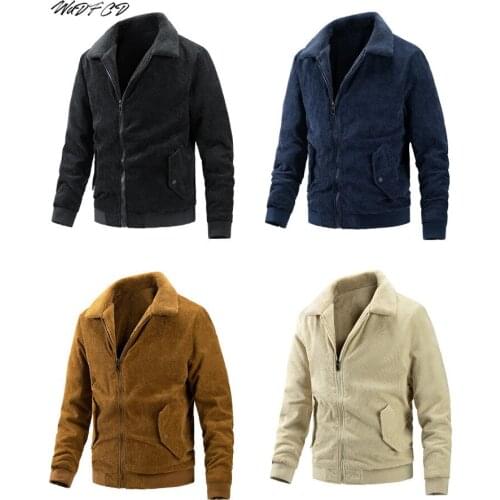 WaDFCD Mens Corduroy Jackets