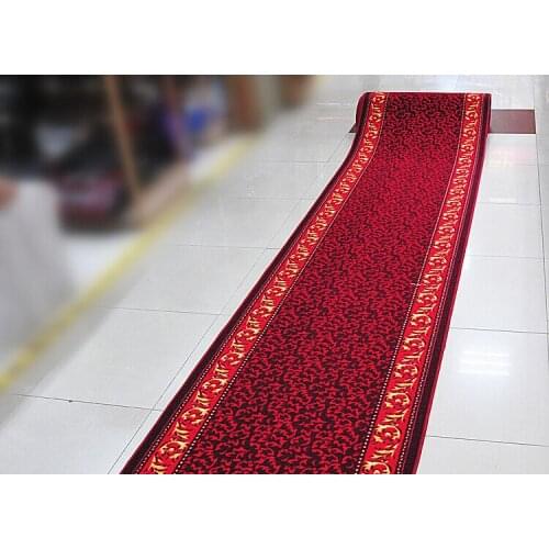 10*1M Home Printed Antislip Corridor Carpet Fashion Hotel Stairs Carpet Promotion KTV Aisle Floor Carpet