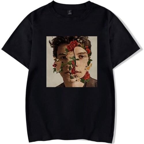 SHAWN MENDES T Shirt Men Women Unisex T-shirt Short Sleeve Summer Tshirt Crewneck 4XL cotton Clothing T shirts Tops Clothes