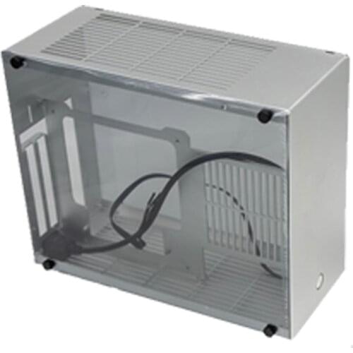PK99 A4 case i5 i7 i9 / 2060 2080Ti all aluminum water-cooling ITX gaming computer Chassis k99 v2 M-ATX