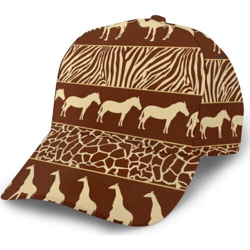 2021 New Baseball Cap Fishing Caps Men Outdoor Hunting Hat Hiking Hat African Wild Animals