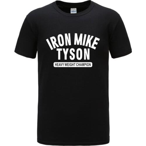 2021 New T Shirt IRON MIKE TYSON Brooklyn Boxings Legend Logo Mens T-Shirt New Logo Print T Shirt cotton