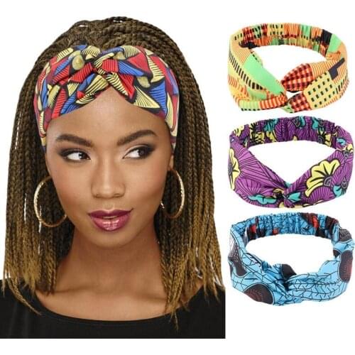 New European Ethnic Hair Cap For Sleeping American Popular Elastic Headband Styling Bonnet Elastic Printed Cross Turban