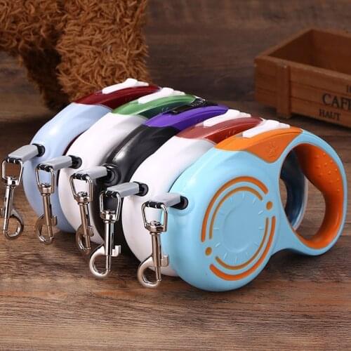 Dog Collar Training Leash Harness Puppy Cat Running Walking Extending Traction Rope Belt Pet Supplies with Garbage Bag