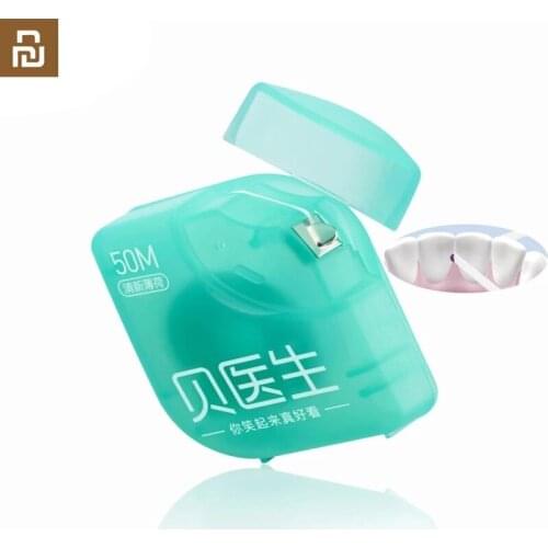 Youpin Doctor B Dental Foss Portable Picks Teeth Toothpicks Stick Oral Care Design 50m/box for Men Family