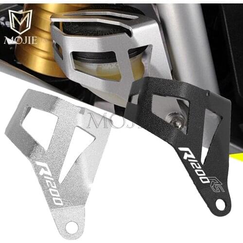 R1200RS Motorcycle For BMW R1200RS R1200 R 1200 RS 2014-2018 Rear Brake Fluid Pump Tank Reservoir Guard Cap Oil Cover Protector