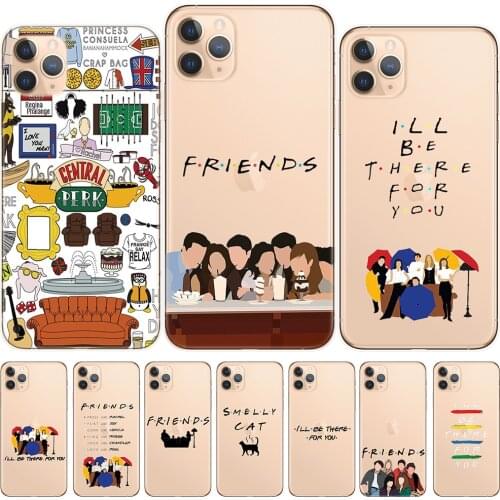 Friends TV Show Central Perk Coffee Silicone Phone Case For iPhone 12 Mini 11 Pro XS Max X XR 6 6S 7 8 Plus 5S SE 2020 SE2 Cover