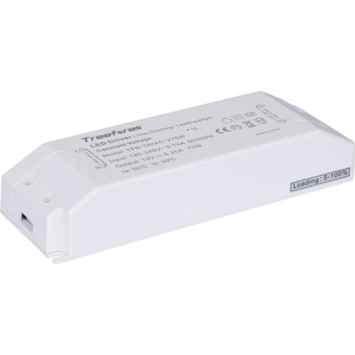 Triac Phase Dimming 8W 15W 25W 50W 75W Dimmable LED Driver Switch 12V 24V Power Supply Transformer Convertor
